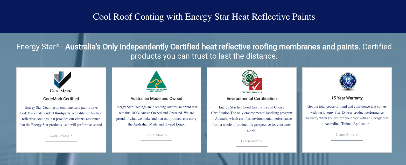 Energy Star® Coatings - Roof Kings